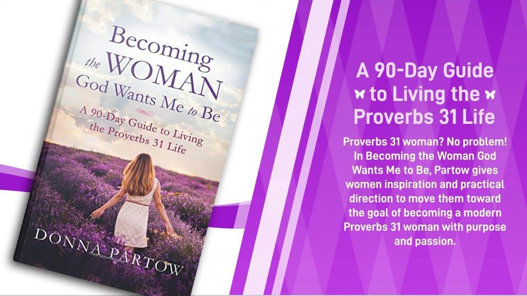 Becoming the Woman God Wants Me To Be by Donna Partow | Great Christian Books for Women