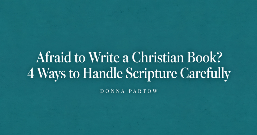 Afraid to Write a Christian Book